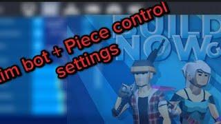 Best buildnow gg setting to use (aim bot + piece control settings)