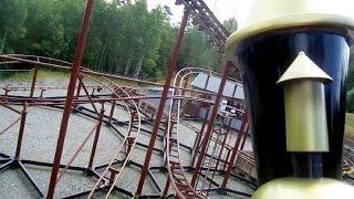 Western Expressen front seat on-ride HD POV TusenFryd