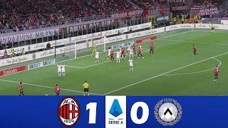 Milan vs Udinese 1-0 | 2024 Serie A | Match Highlights