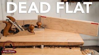 Getting Wood/Lumber Dead Flat with a Hand Plane