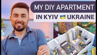 My DIY apartment in KyivUkraine. Renovation, Design & Room tour. Квартира в Комфорт Таун