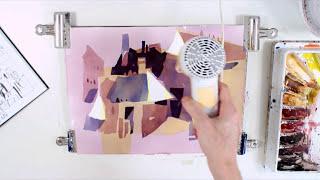 How to Make GOOD SHAPES in Watercolor. Watercolor demonstration by Daniel Novotny