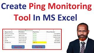 How To Create Ping Monitoring Tool In Microsoft Excel