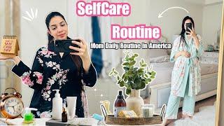 "Self-Care For Busy Moms:‍️ My Daily Routine In America  #selfcare #momselfcare