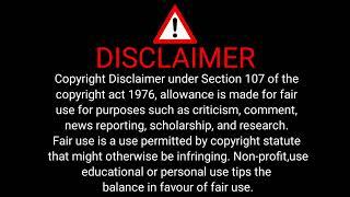 Copyright free #disclaimer intro for your youtube videos / technical brief