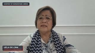 Former senator Leila de Lima on Duterte arrest: 'This is deeply personal for me'