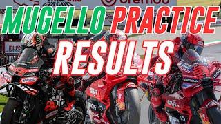 Mugello MotoGP Friday Practice Results | Motogp News 2025