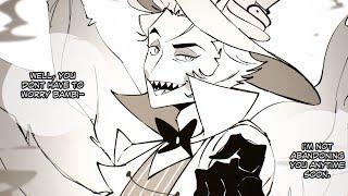 lucifer makes alastor a promise! - hazbin hotel comic dub