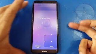 Huawei Y7 prime 2018 (LDN-L21) screen lock & hard reset