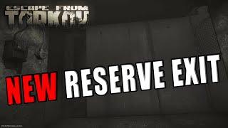 NEW RESERVE EXIT - D-2 Extract Reserve - Escape from Tarkov New Reserve Extract