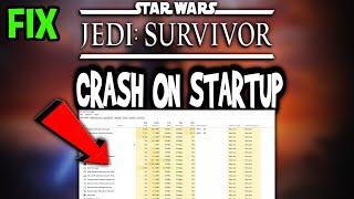 Star Wars Jedi Survivors – How to Fix Crash on Startup – Complete Tutorial