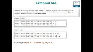 Extended-ACL