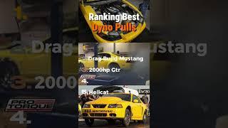 Which Car Has the Craziest Dyno Pull? 