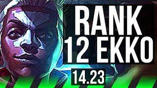 EKKO vs NOCTURNE (JGL) | Rank 12 Ekko | NA Challenger | 14.23