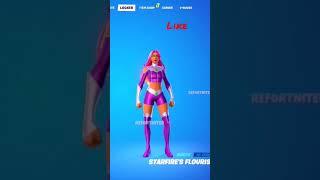 Teen Titans Starfire Skin in Fortnite Emotes and Cosmetics Flex DC x Fortnute Item Shop #fortnite