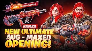 PUBG Mobile Wrath Of Vengeance Lucky Spin Opening + Maxing The New AUG 28,000 UC  || Rambo