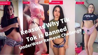 UnderWear Removing Challenge 2021 Trending The Dirty side of Tik Tok Socil Media #AdultsOnly