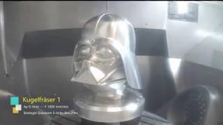 CNC-Technik Heil GmbH - DMG Mori - DMU monoBLOCK - Darth Vader - #dmgmori #cnc #5axis