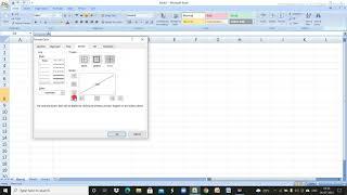 Split a Cell diagonally in Excel