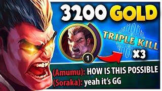 LEVEL 1 DARIUS gets 3200 GOLD... What happens next? 