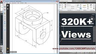 How to draw Isometric Drawing in AutoCAD