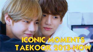 All Taekook moments you need to watch| All time Taekook iconic moments 2013-now| HD clip for editing