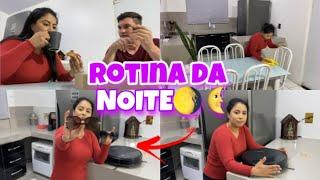 MINHA ROTINA DA NOITE + VIDA DE CASADA+NOITE DA PIZZA - MOSTREI TUDO PARA VOCÊS