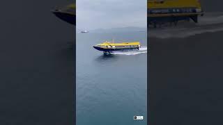 Greece Hydrofoil Boat #Hydrofoil #Highspeed #Adventure #shorts #ship #travel #greece #hovercraft