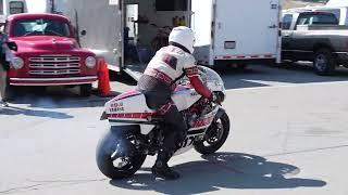 TZ750 Banshee Practice Laps AHRMA Laguna Seca 2023