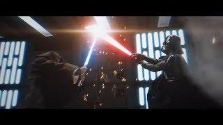 DARTH VADER vs OBI-WAN Extended Cut (with FXitinPost's "Sc.38 Reimagined Short Scene") [HD]