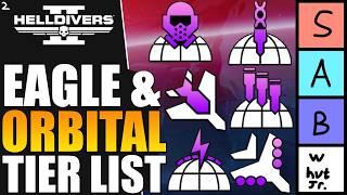 BEST Eagle & Orbital Stratagems in Helldivers 2 - Tier List