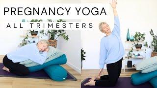 30 minute pregnancy yoga to feel GOOD | suitable for all trimesters