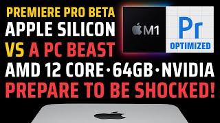 Adobe Premiere Pro Beta M1 Vs AMD Benchmark Apple Silicon