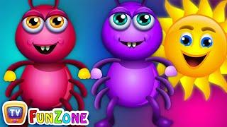 Incy Wincy Spider Nursery Rhyme With Lyrics - ChuChu TV Funzone Nursery Rhymes for Kids