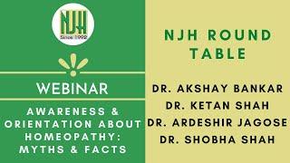 NJH 17th Round Table Meet - Awareness & Orientation about Homeopathy: Myths & Facts
