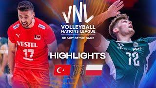 Türkiye  vs. Poland  - Highlights | Week 1 | Men's VNL 2025