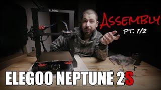 Elegoo Neptune 2S 3D Printer: Assembly & First Print (pt.1/2)
