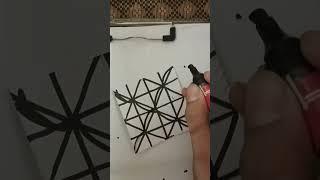 mandala art  #newmusic #vanshika #diy #artandcraft #craftart #drawing #youtuber