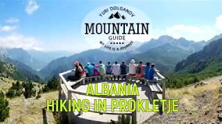 Albania. Hiking in Prokletije mountains. From Torres to Valbone