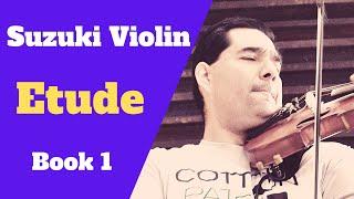 Suzuki Violin Etude Practice Play Along (complete)