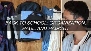 BACK TO SCHOOL 2017 // ORGANIZATION, HAUL, AND HAIRCUT