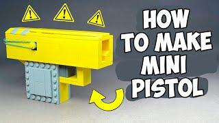 How to make a Lego Pistol Without Technic