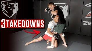 3 Ways to Set Up the Double-Leg Takedown in MMA