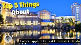 5 Reasons You Will Love Loews Sapphire Falls Resort at Universal Orlando