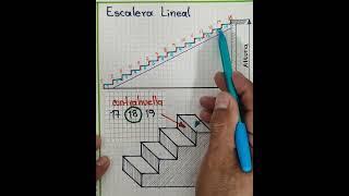 Como trazar una escalera al Segundo piso - Aprendiz Industrial AS