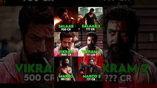 Salaar vs Salaar2 vs Vikram vs Vikram2 vs Marco vs Marco2 Movie Compa  #moviereview