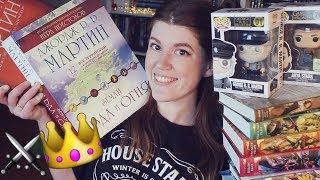 МОЯ КОЛЛЕКЦИЯ GAME OF THRONES  КНИГИ, FUNKO, КАРТЫ И НАСТОЛЬНЫЕ ИГРЫ + РОЗЫГРЫШ! [ЗАКРЫТ]