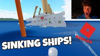 Sinking Ships in Roblox!! (Full Livesteam)