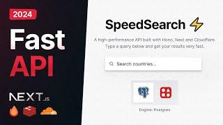 Build a High-Performance API with Next.js, Hono, Redis (2024)