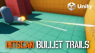 Hitscan Guns with Bullet Tracers | Raycast Shooting Unity Tutorial